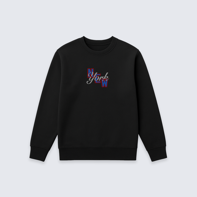 New York • Crewneck (Black)