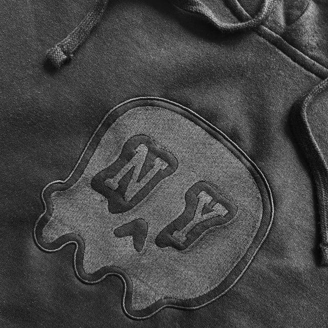 NY Skull • Blackout Casual Hoodie