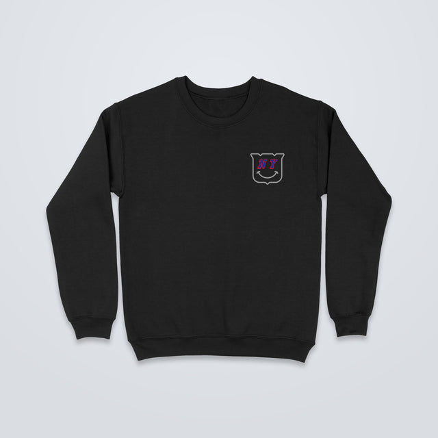 NY Smile • Crewneck (Black)