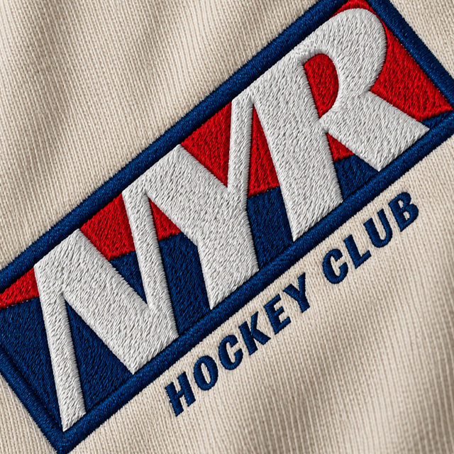 NYR Hockey Club • Casual Hoodie (Cream)