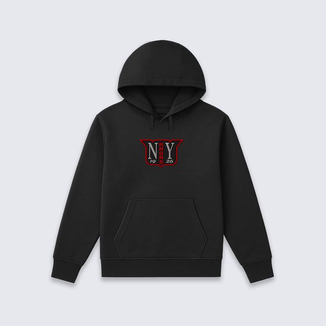 RNGRS Crest • Casual Hoodie (Black)