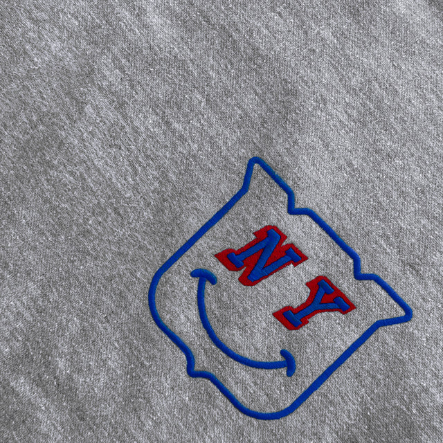 NY Smile • Crewneck (Grey)