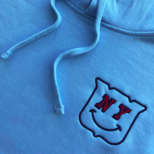 NY Smile • Casual Hoodie (Ice)