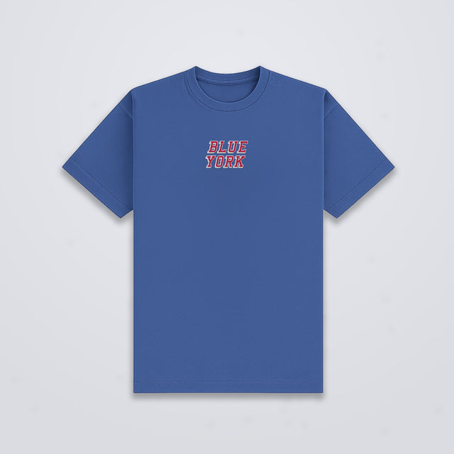 Blue York • Embroidered Tee (Blue)
