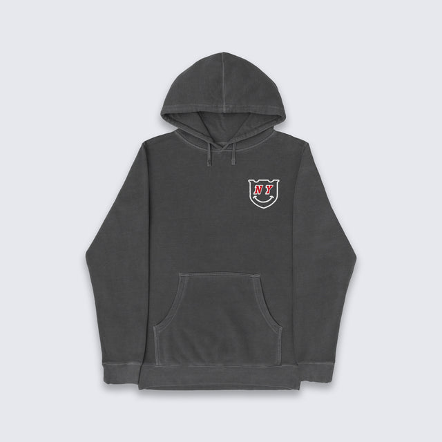 Centennial Smile • Premium Hoodie (Steel)