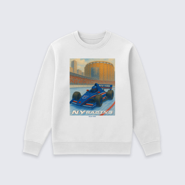 NYRacing • Crewneck (White)