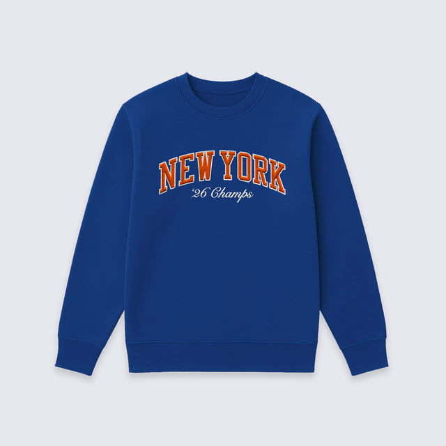 NY '26 Champs • Crewneck (Royal)