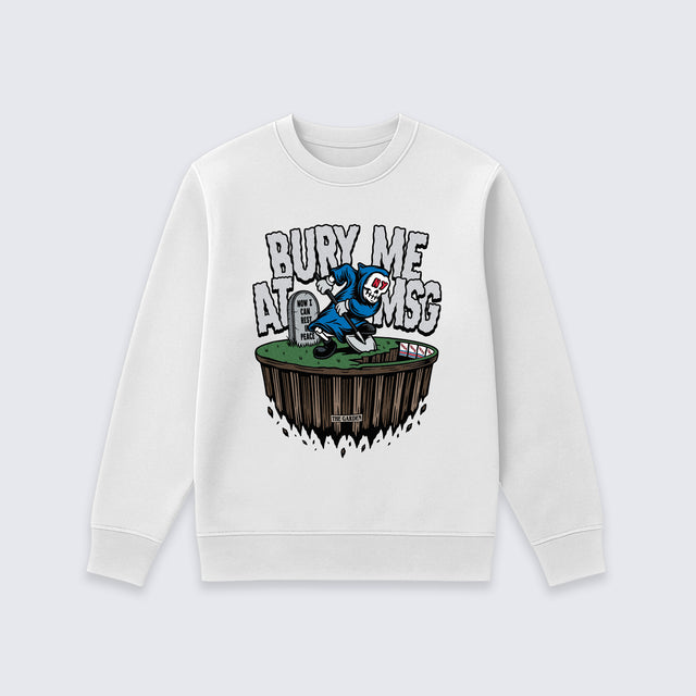 Bury Me at MSG • Crewneck (White)
