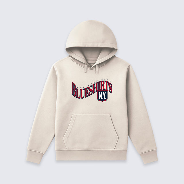 Blueshirts Retro • Casual Hoodie (Cream)