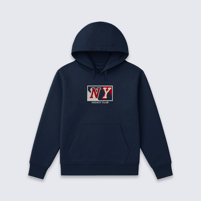 NY Hockey Club • Casual Hoodie (Navy)