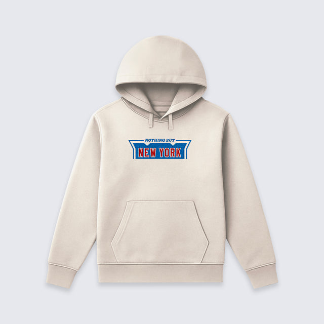 Nothing But New York • Casual Hoodie (Cream)