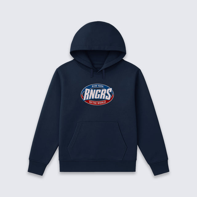 RNGRS vs THE WORLD • Casual Hoodie (Navy)